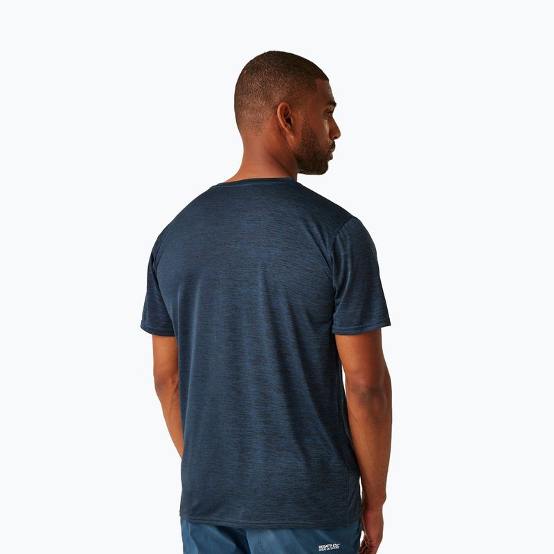 Koszulka trekkingowa męska REGATTA Fingal IX moonlight denim marl 3