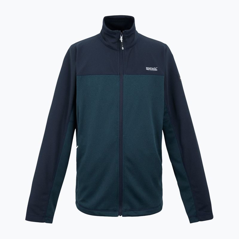 Bluza męska REGATT Highton Full Zip Midlayer moonlight denim/navy 7