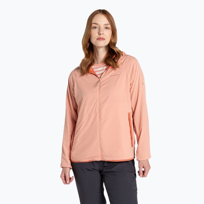 Kurtka przeciwwiatrowa damska Craghoppers NosiLife Rosa Reversible red sandstone/clay 2