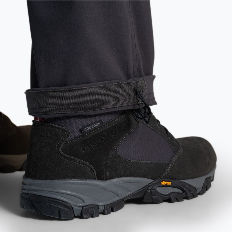 Spodnie trekkingowe męskie Craghoppers NosiLife Rif Stretch Cargo Trouser dark iron 9
