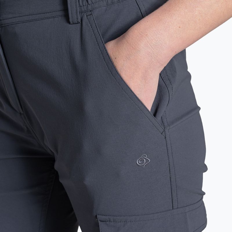 Spodnie trekkingowe damskie Craghoppers NosiLife Rif Stretch Cargo dark iron 7