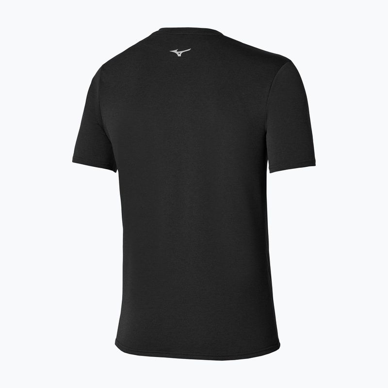 Koszulka do biegania męska Mizuno Core Runbird Short Sleeve Tee black 2