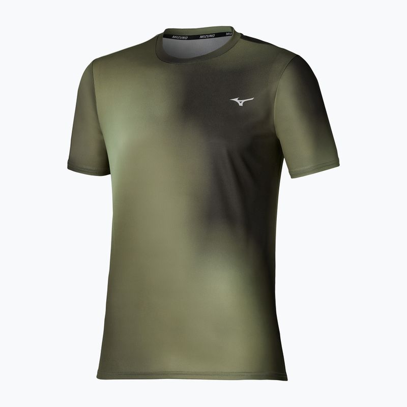 Koszulka do biegania męska Mizuno Core Graphic Short Sleeve forest night
