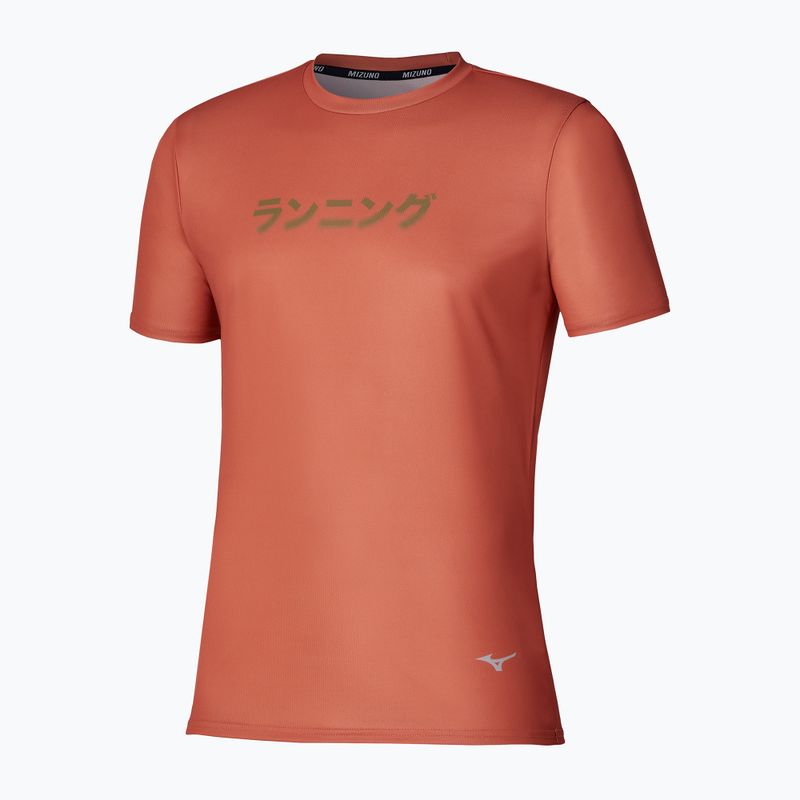 Koszulka do biegania męska Mizuno Core Graphic Short Sleeve ginger