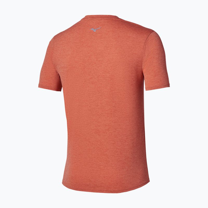 Koszulka do biegania męska Mizuno Core Impulse Short Sleeve Tee ginger 2