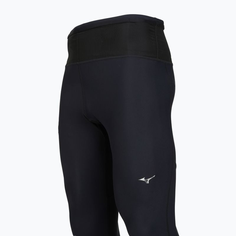 Legginsy do biegania męskie Mizuno multi pocket long tight Black 3