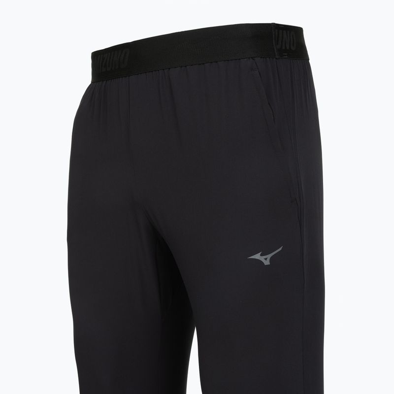 Spodnie do biegania męskie Mizuno Active Alpha Long Pants black 3