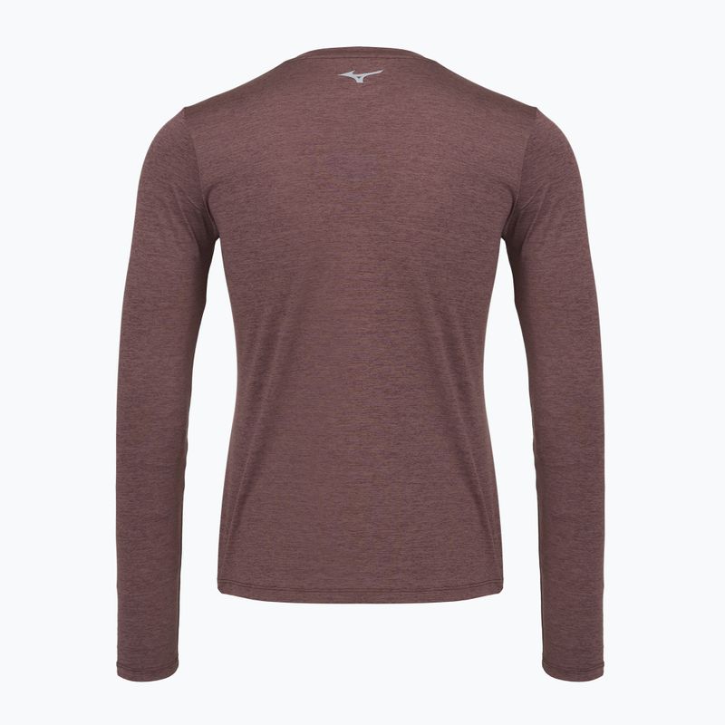 Longsleeve do biegania męski Mizuno Core Impulse Long Sleeve Tee pepper corn 2