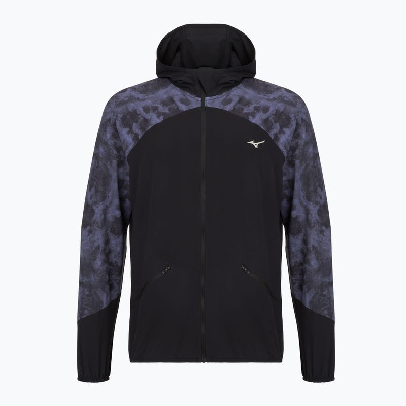 Kurtka do biegania męska Mizuno Active Alpha Hooded Jacket gekko