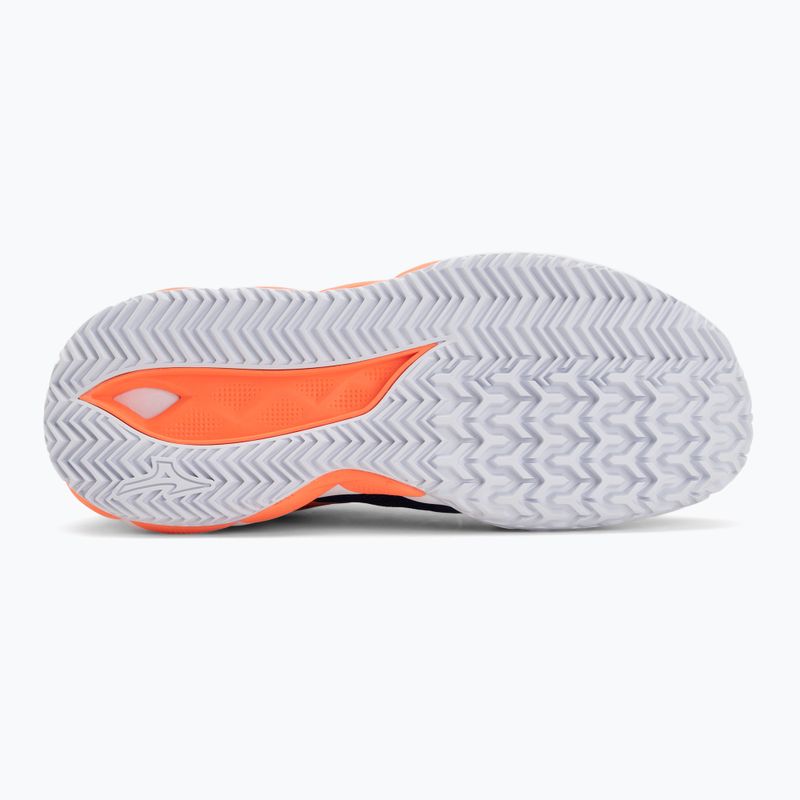 Buty do tenisa męskie Mizuno Wave Enforce Tour 2 CC beacon blue/white/lava orange 4