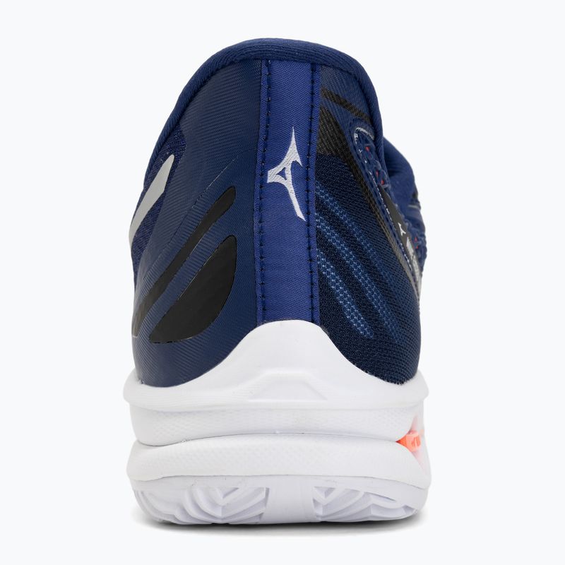 Buty do tenisa męskie Mizuno Wave Exceed Tour 7 CC beacon blue/white/lava orange 6