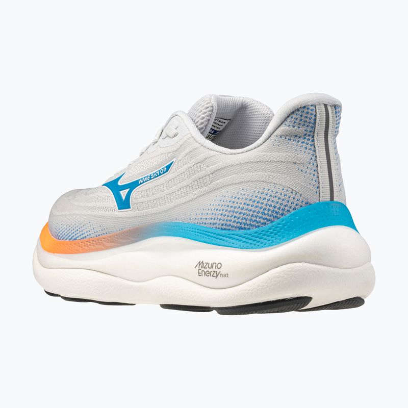 Buty do biegania męskie Mizuno Wave Sky 9 cloudscape/blue jewel/lava orange 4