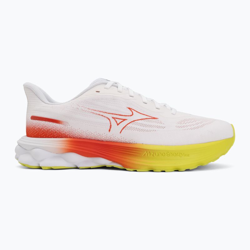 Buty do biegania męskie Mizuno Wave Skyrise 7 white/orange/evening primrose 2