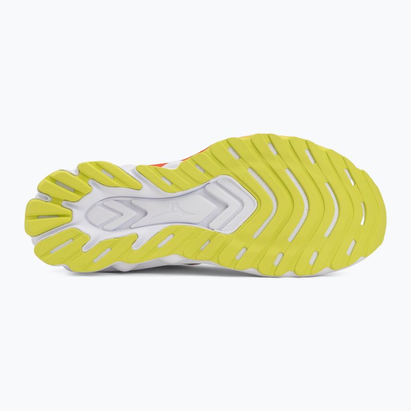 Buty do biegania męskie Mizuno Wave Skyrise 7 white/orange/evening primrose 4