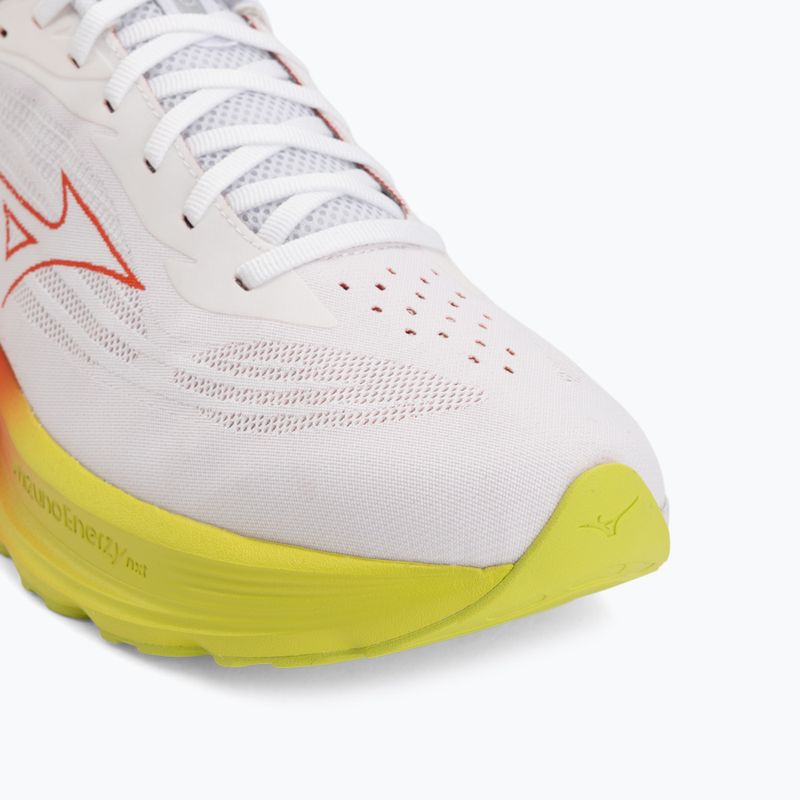Buty do biegania męskie Mizuno Wave Skyrise 7 white/orange/evening primrose 7