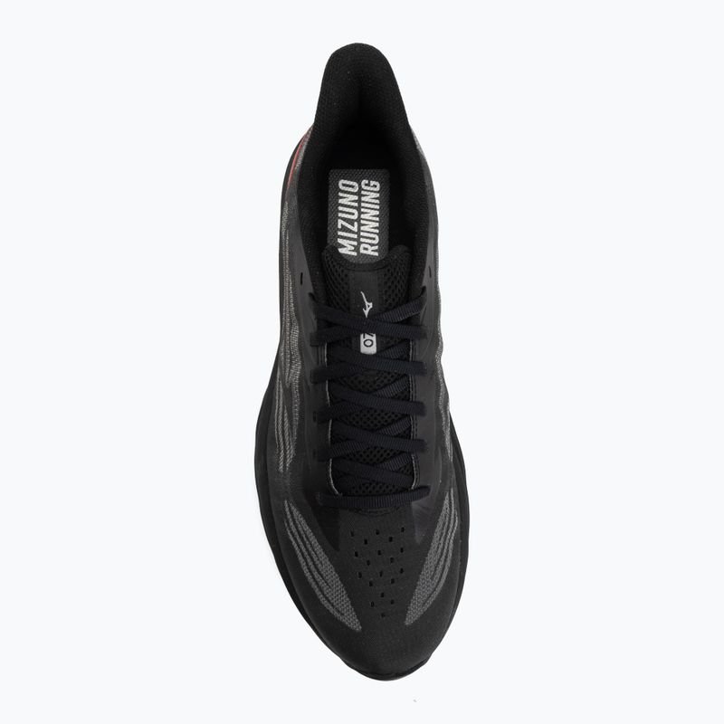 Buty do biegania męskie Mizuno Wave Skyrise 7 black/iron gate/tomato puree 5