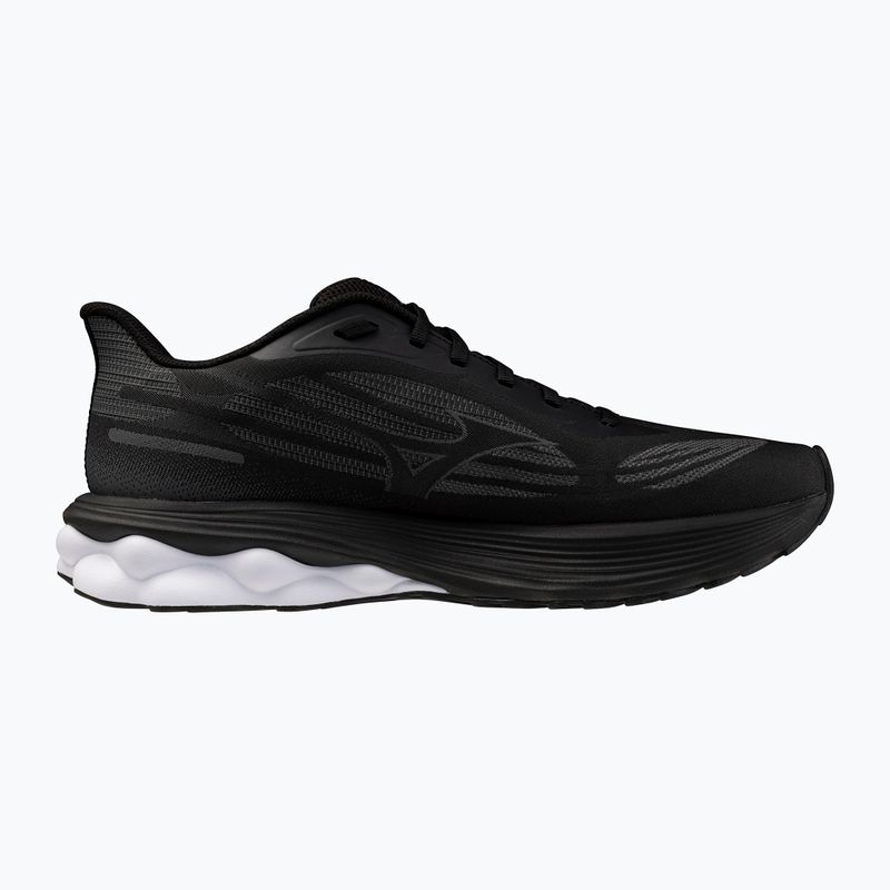 Buty do biegania męskie Mizuno Wave Skyrise 7 black/iron gate/tomato puree 2