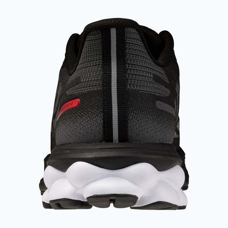 Buty do biegania męskie Mizuno Wave Skyrise 7 black/iron gate/tomato puree 3