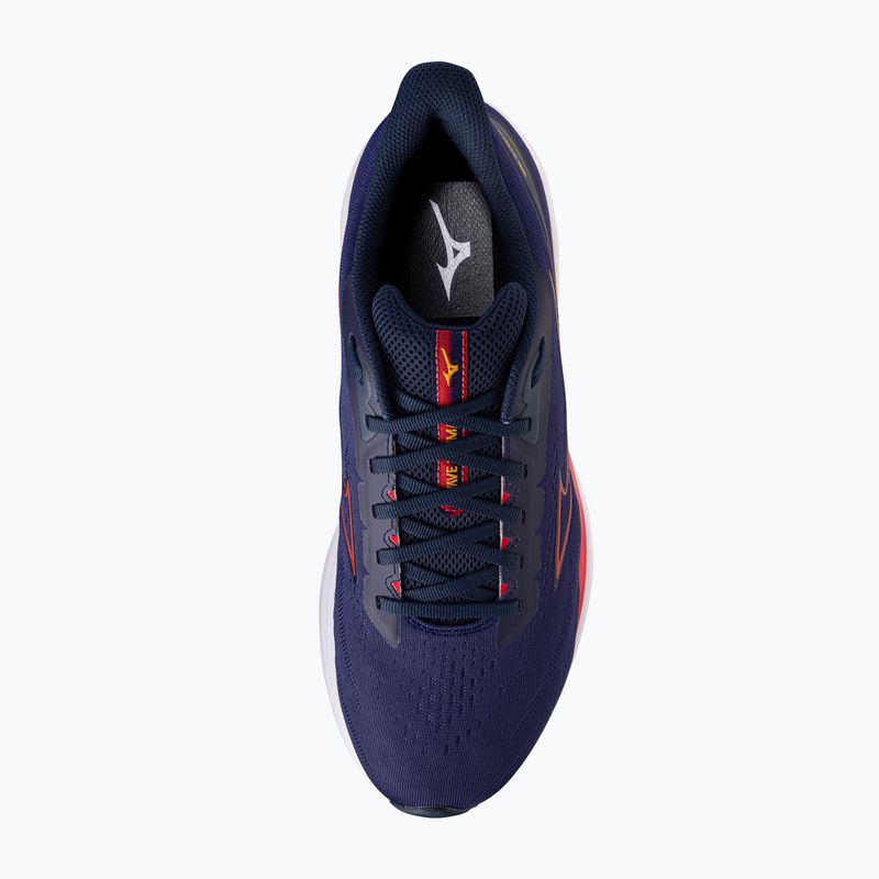 Buty do biegania męskie Mizuno Wave Ultima 17 beacon blue/tomato puree/artisan's gold 5