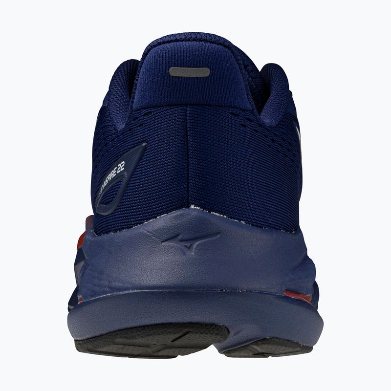Buty do biegania męskie Mizuno Wave Inspire 22 beacon blue/tomato puree/firecracker 3