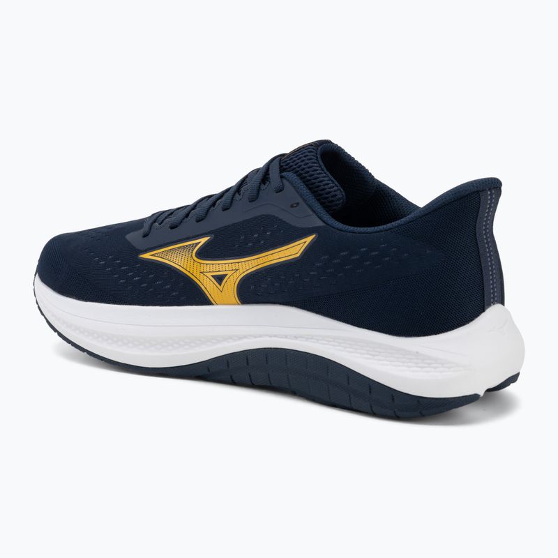 Buty do biegania męskie Mizuno Fortrush dress blues/Artisan's gold/tomato puree 3