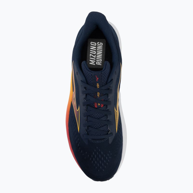 Buty do biegania męskie Mizuno Fortrush dress blues/Artisan's gold/tomato puree 5
