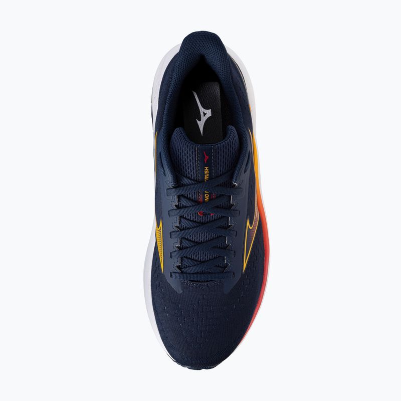 Buty do biegania męskie Mizuno Fortrush dress blues/Artisan's gold/tomato puree 5