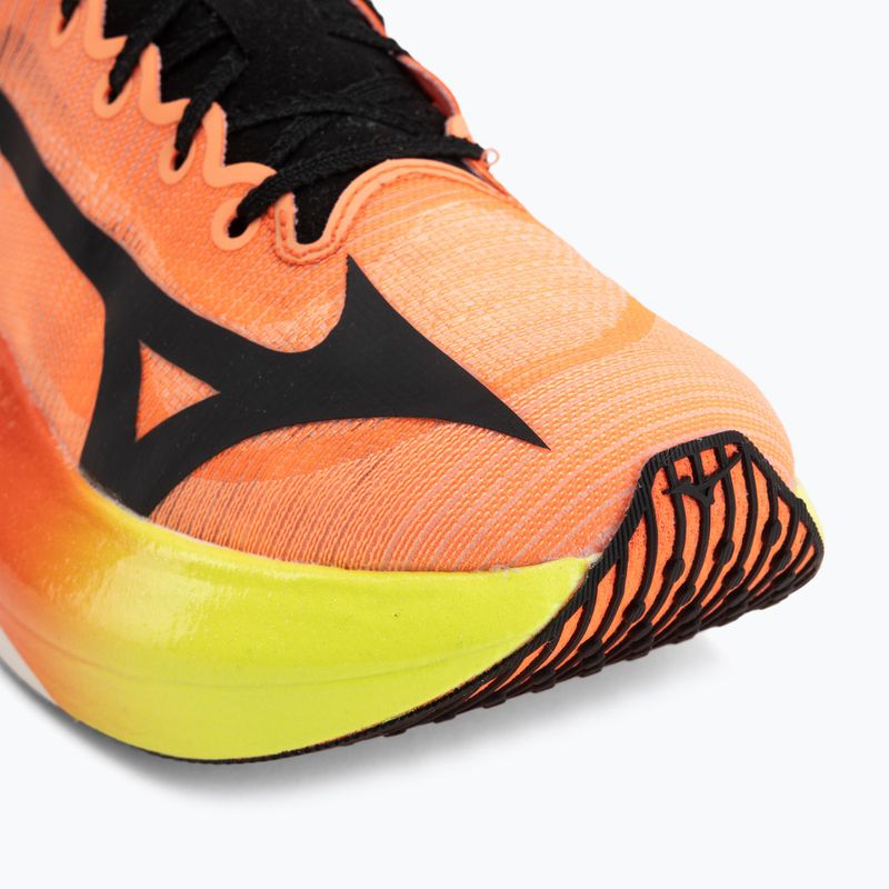 Buty do biegania Mizuno Hyperwarp Pure lava orange/black/lightning yellow 7