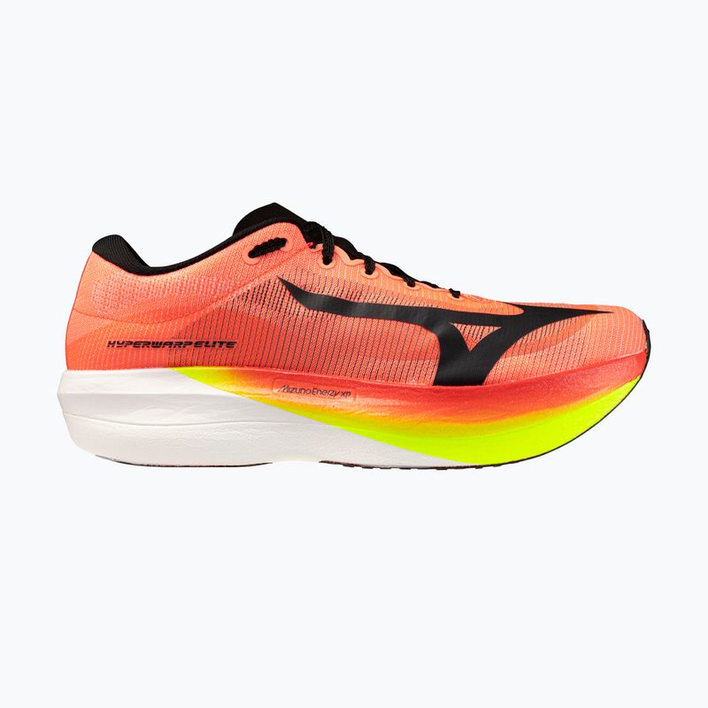 Buty do biegania Mizuno Hyperwarp Elite lava orange/black/lightning yellow