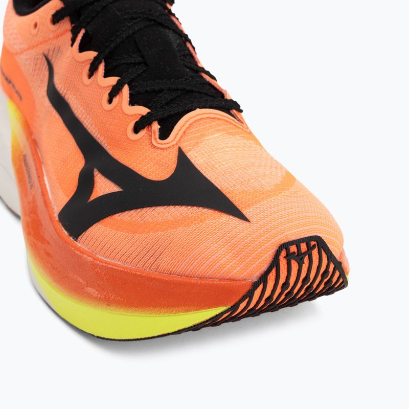 Buty do biegania Mizuno Hyperwarp Elite lava orange/black/lightning yellow 7
