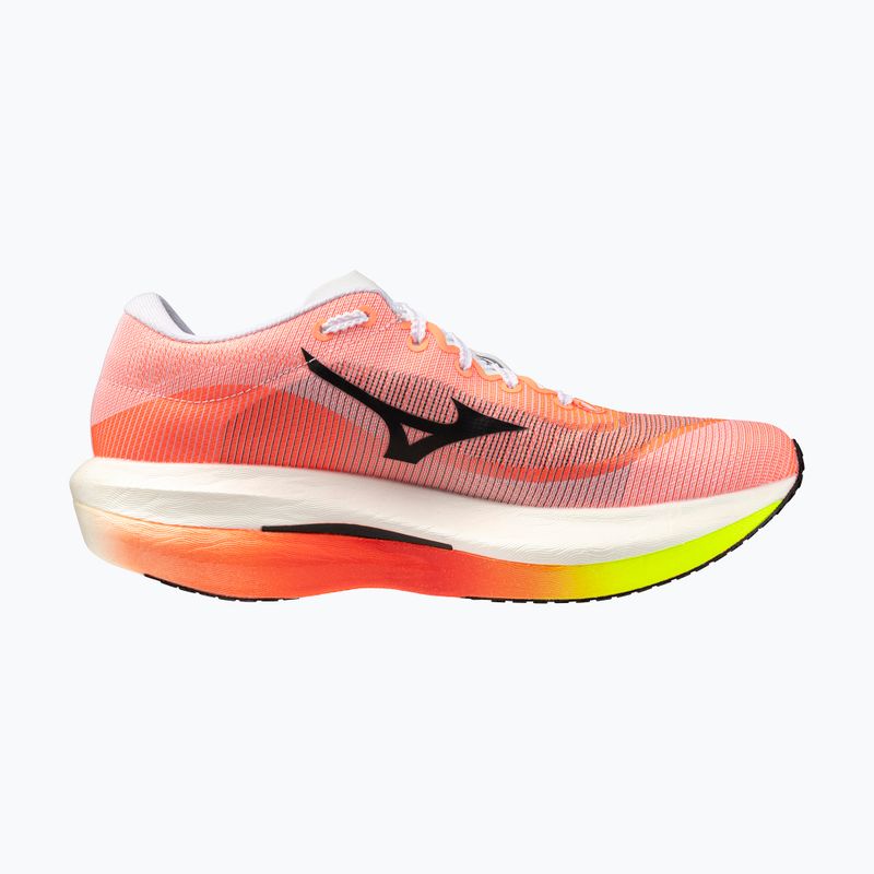 Buty do biegania Mizuno Hyperwarp Pro white/black/lava orange 2