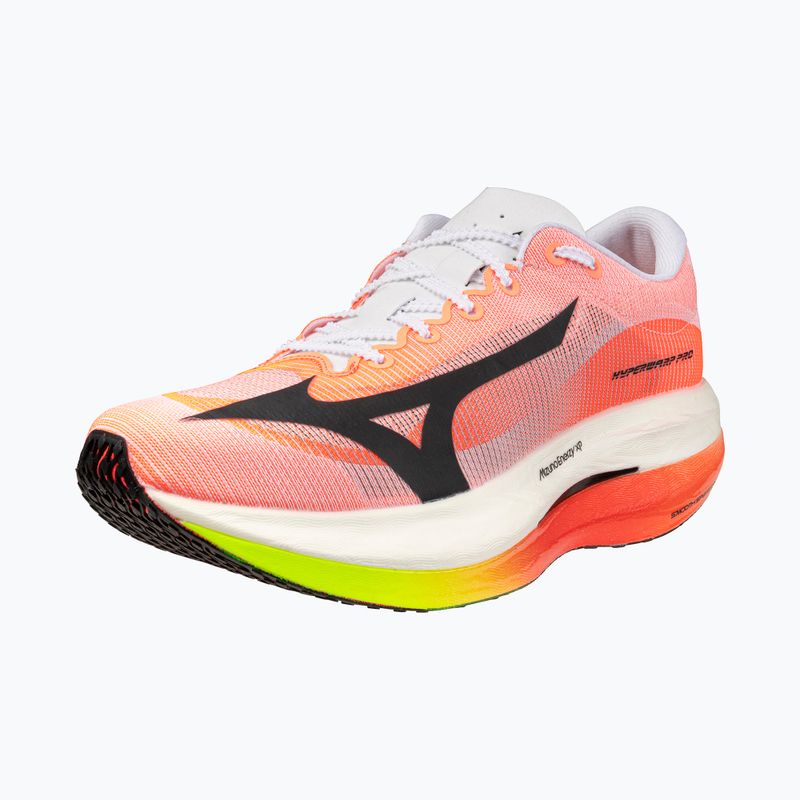 Buty do biegania Mizuno Hyperwarp Pro white/black/lava orange 3