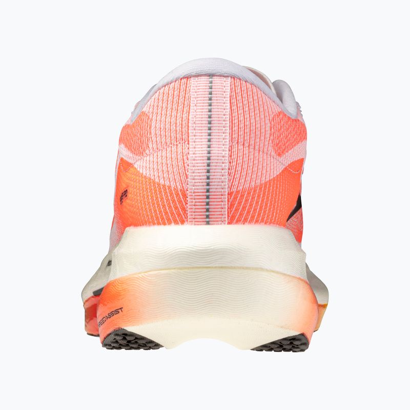 Buty do biegania Mizuno Hyperwarp Pro white/black/lava orange 5