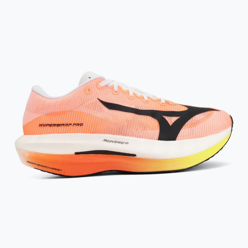 Buty do biegania Mizuno Hyperwarp Pro white/black/lava orange 2