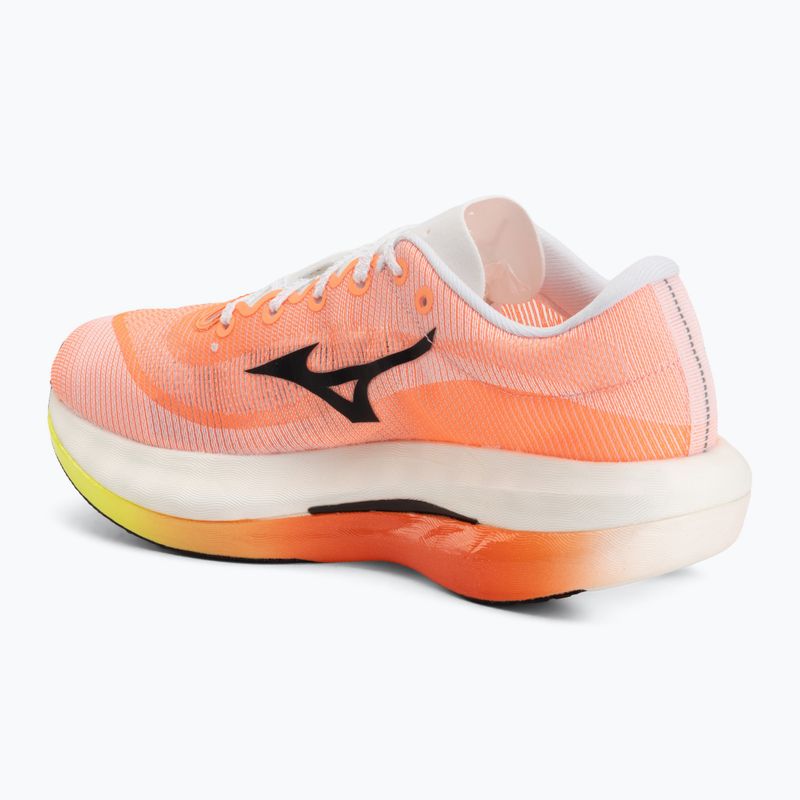 Buty do biegania Mizuno Hyperwarp Pro white/black/lava orange 3