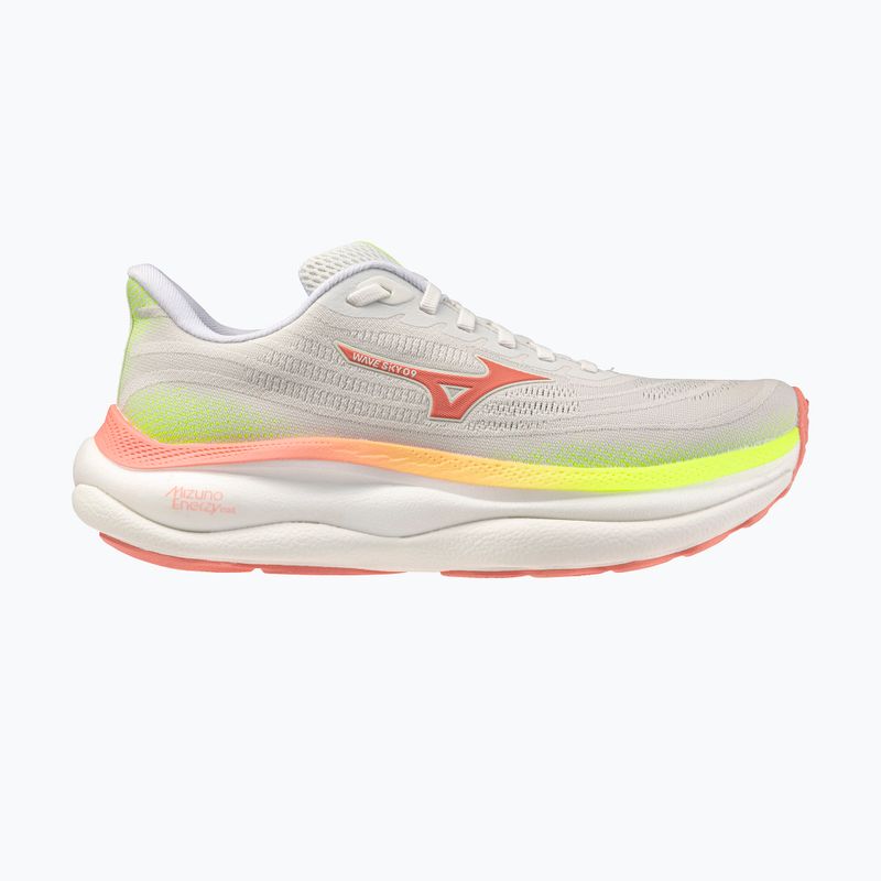 Buty do biegania damskie Mizuno Wave Sky 9 gf white/desert flower/lime pulp