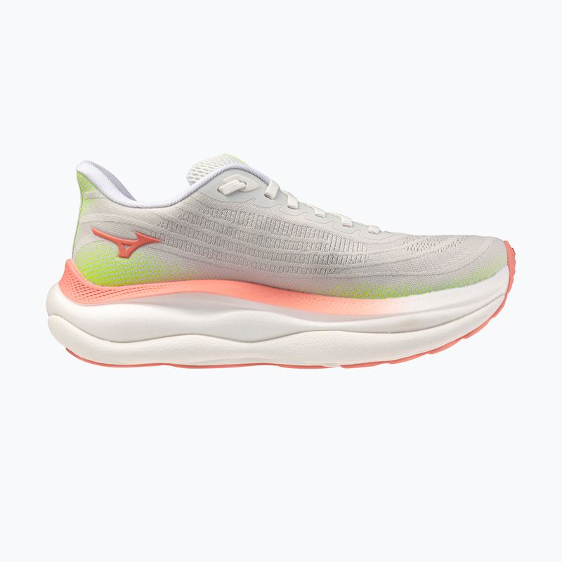 Buty do biegania damskie Mizuno Wave Sky 9 gf white/desert flower/lime pulp 2