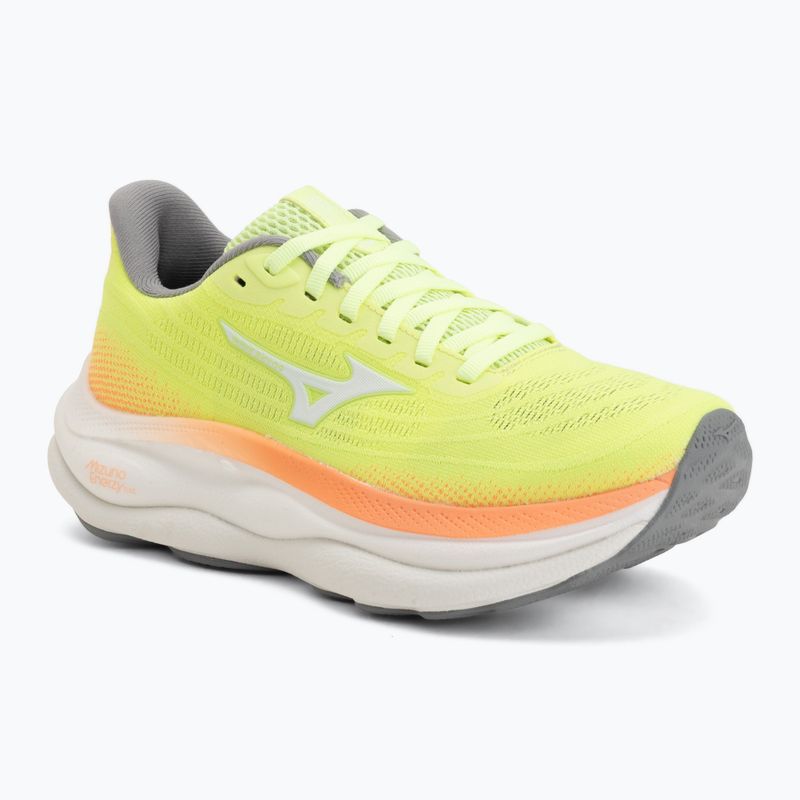 Buty do biegania damskie Mizuno Wave Sky 9 lime pulp/white/flamingo coral