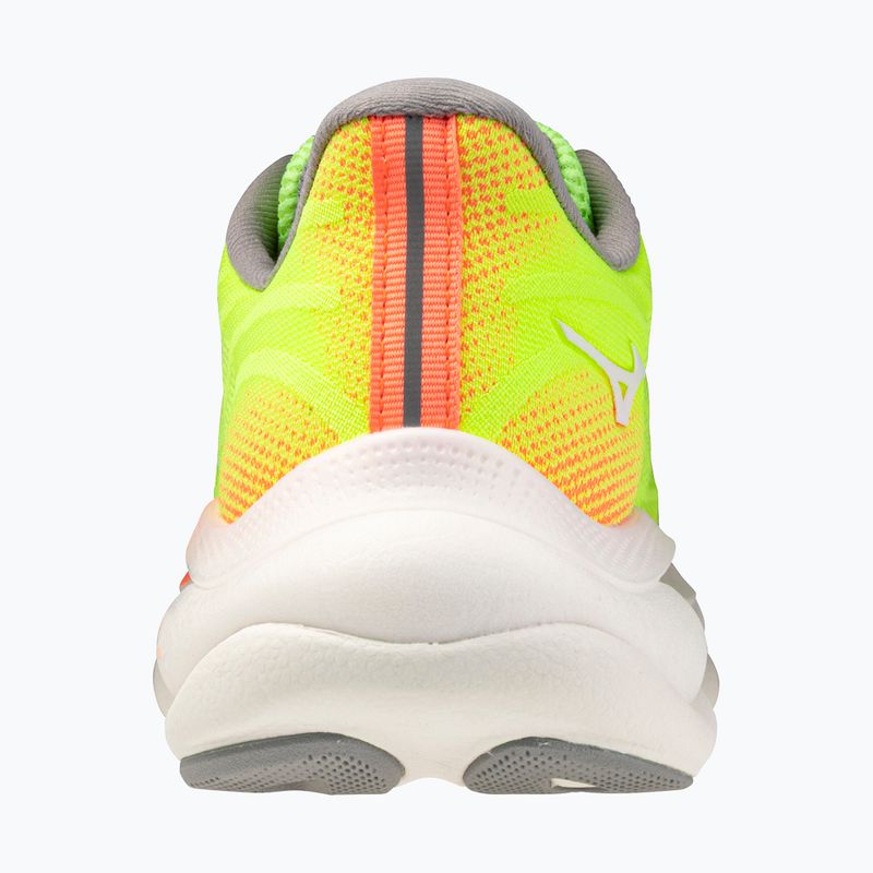 Buty do biegania damskie Mizuno Wave Sky 9 lime pulp/white/flamingo coral 3