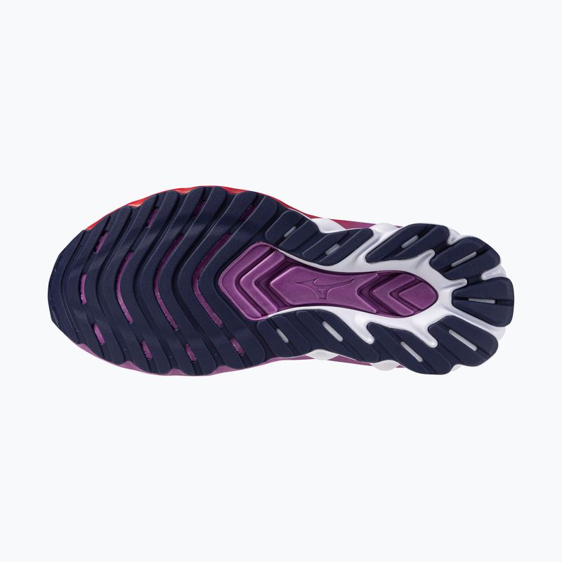 Buty do biegania damskie Mizuno Wave Skyrise 7 rhodonite/white/tomato puree 4