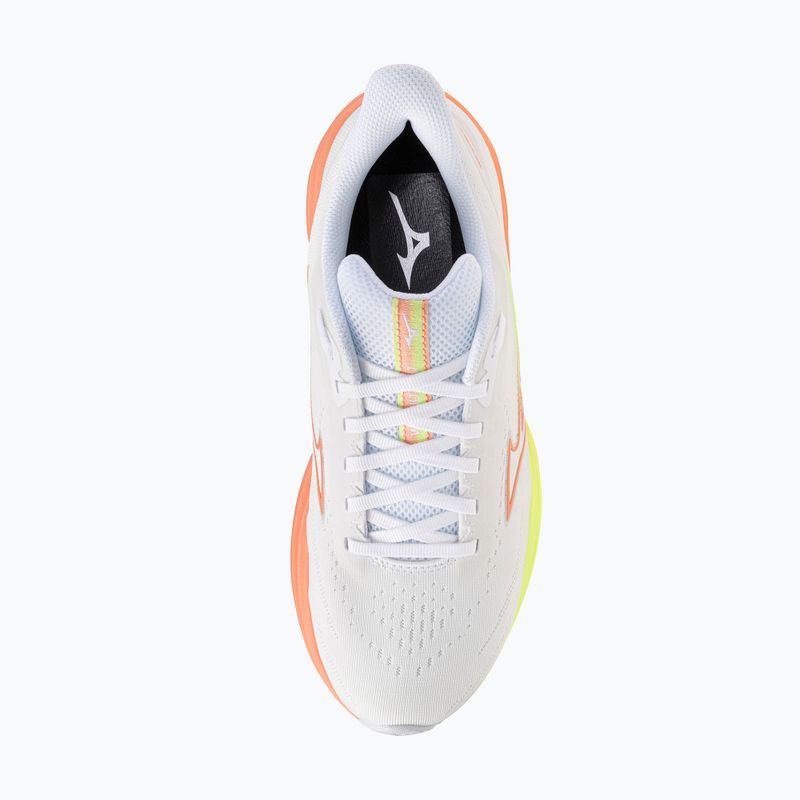Buty do biegania damskie Mizuno Wave Ultima 17 white/desert flower/lime pulp 5