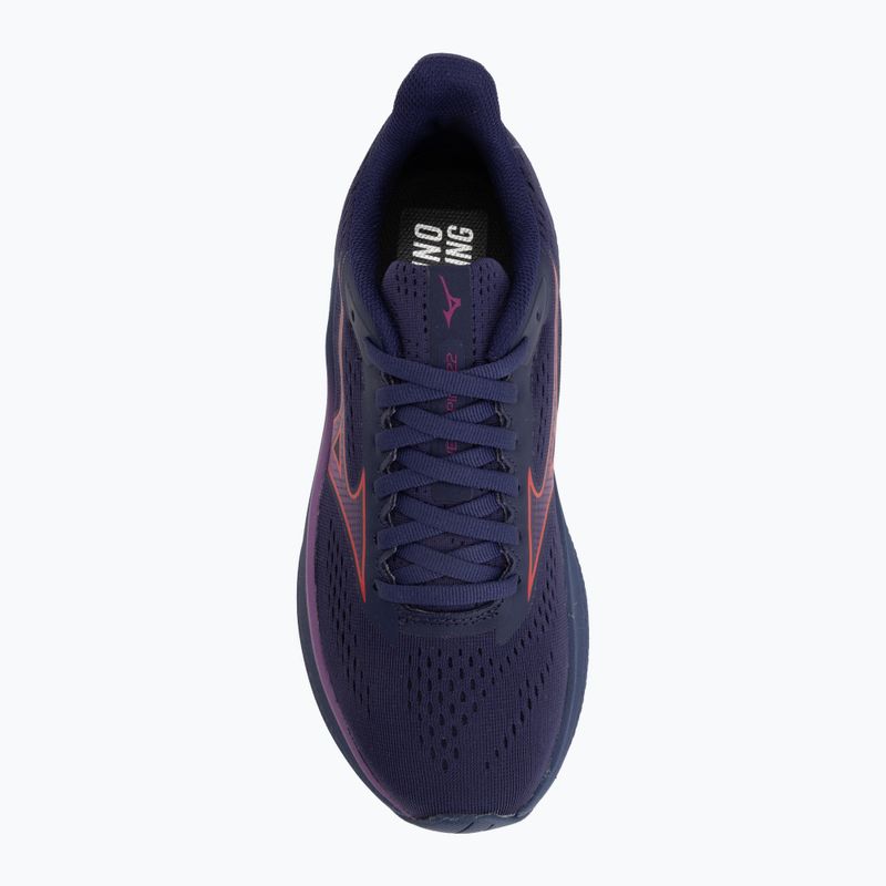 Buty do biegania damskie Mizuno Wave Inspire 22 rhodonite/tomato puree/dahlia 5