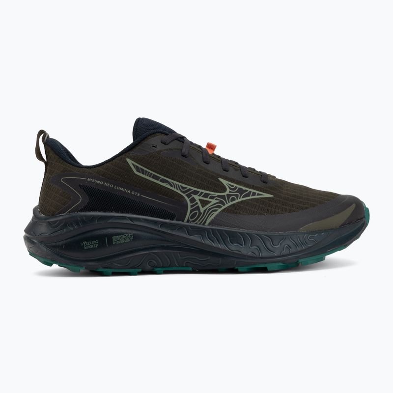 Buty do biegania męskie Mizuno Neo Lumina Gtx forest night/sea spray/vulcan 2