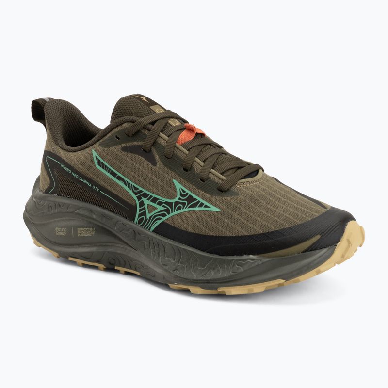 Buty do biegania damskie Mizuno Neo Lumina Gtx martini olive/mentholated/forest night