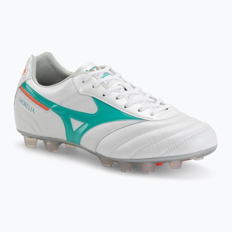 Buty piłkarskie Mizuno Morelia II Elite FG white/arcadia/lava orange