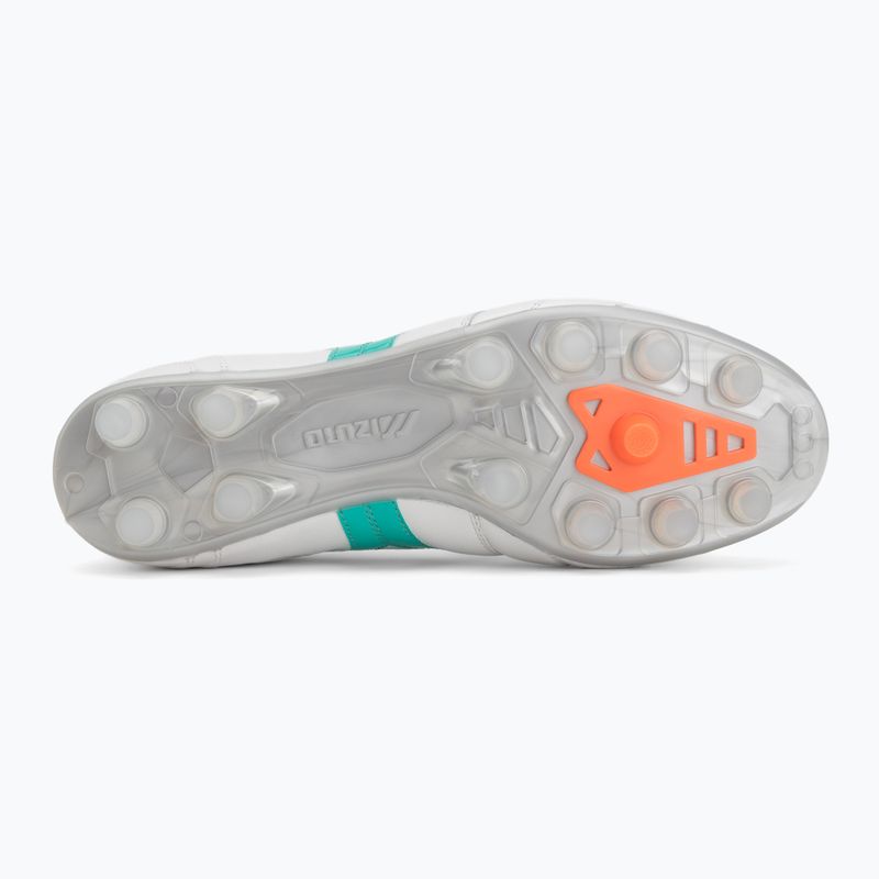 Buty piłkarskie Mizuno Morelia II Elite FG white/arcadia/lava orange 4