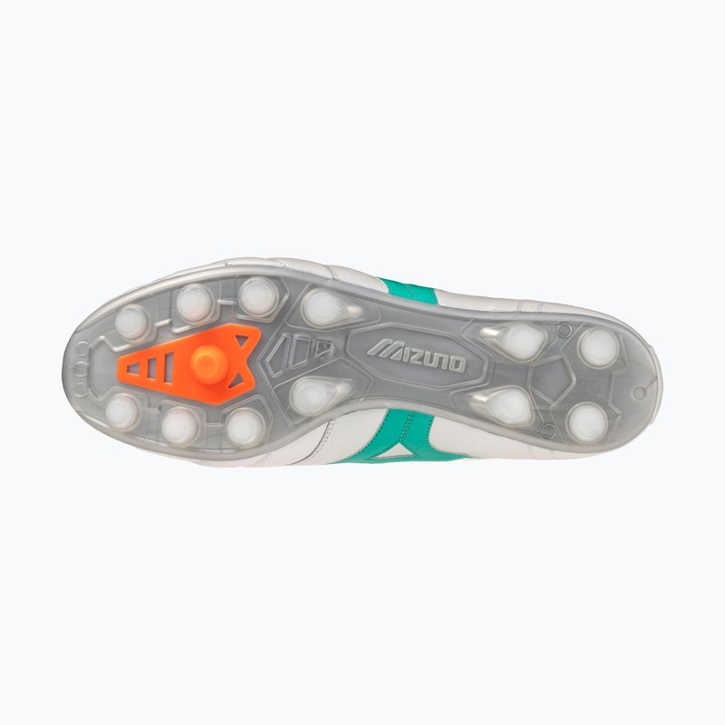 Buty piłkarskie Mizuno Morelia II Elite FG white/arcadia/lava orange 4
