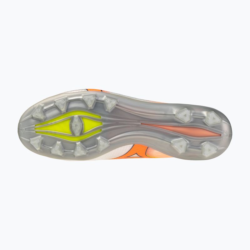 Buty piłkarskie Mizuno Alpha III Japan FG white/lava orange/evening primrose 2