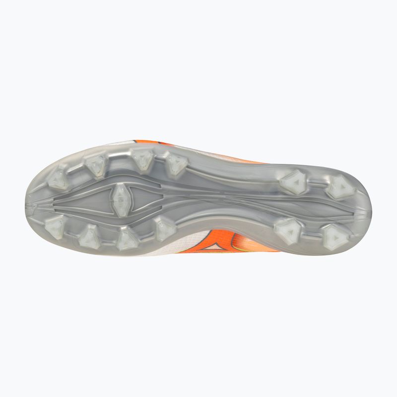 Buty piłkarskie Mizuno Alfa III Pro FG white/lava orange/evening primrose 2