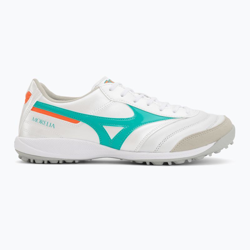 Buty piłkarskie Mizuno Morelia Sala Elite TF white/arcadia/lava orange 2